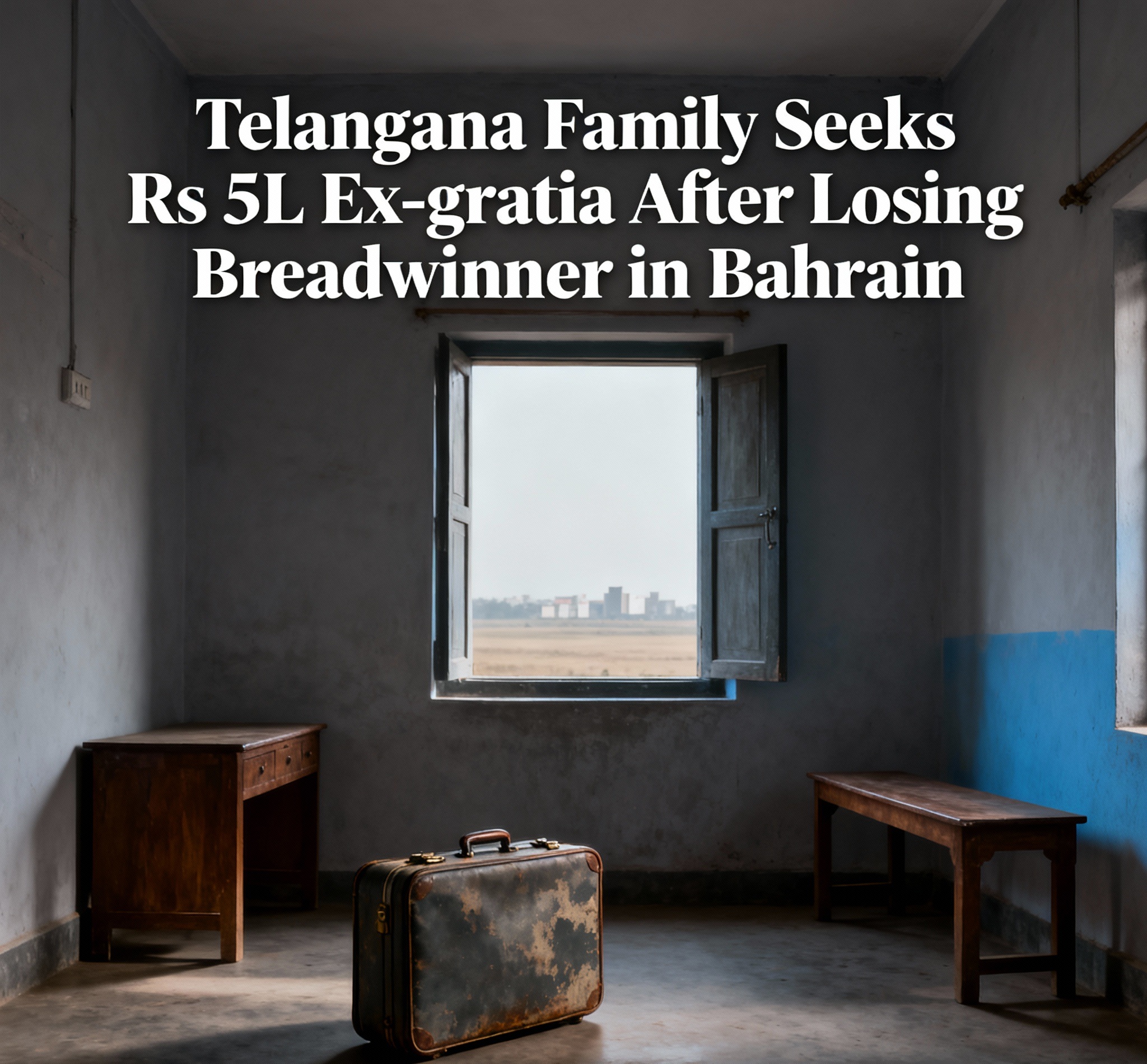 Telangana Family Seeks Rs 5L Ex-Gratia After Losing Breadwinner in Bahrain
