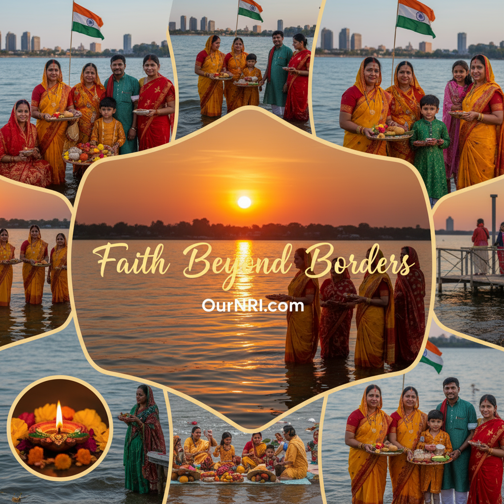 Chhath Puja Celebrated With Great Devotion in New Jersey